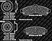 Max Brakes Front & Rear Performance Brake Kit [ Premium Slotted Drilled Rotors + Metallic Pads ] TA013833 Fits: 2002-2005 Chevy Trailblazer & GMC Envoy | 2004-2005 Rainier | 2002-2004 Bravada