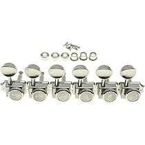 Amazon.com: KAISH 6 Inline Guitar Vintage Style Locking Tuners