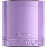 Boy Smells Lavender Candle - 8.5 oz - Luxury Candle with Lemon, Lavander, and Vetiver - Up to 50-Hour Burn - Cotton Wick