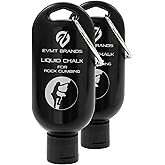 EVMT Brands Liquid Chalk, Mess Free Gym Chalk for Weightlifting, Gymnastics, Rock Climbing, Dancing, and Lifting. Sweat Resistant and Long Lasting for Stronger Hand Grip. Package May Vary.