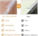 Angloria Edge Protector 100% Silicone Clear Corner Guards 1 m Pack view 3