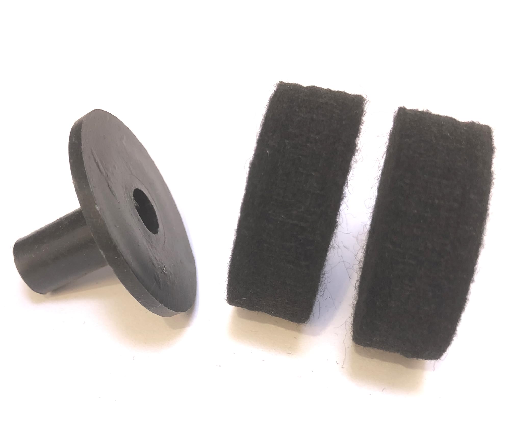 1 Kits Black Color Cymbals Protection Parts Connect-or Felt Ride Cymbal Sponge Pad Tube Cashing Felts Cymbal Separator Shock Absorbing Cotton Support Drum Musical Instrument Accessories