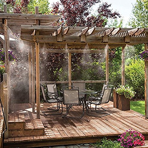 iLOT MO0012 Portable 1/4" Tubing Ourdoor Preassembled Mist Cooling Kit Orbit Portable 1/4-Inch Outdoor Mist Cooling System