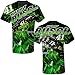 SMI Properties Kurt Busch 2018 Monster Energy Sublimated Prism NASCAR T-Shirt (XLarge)