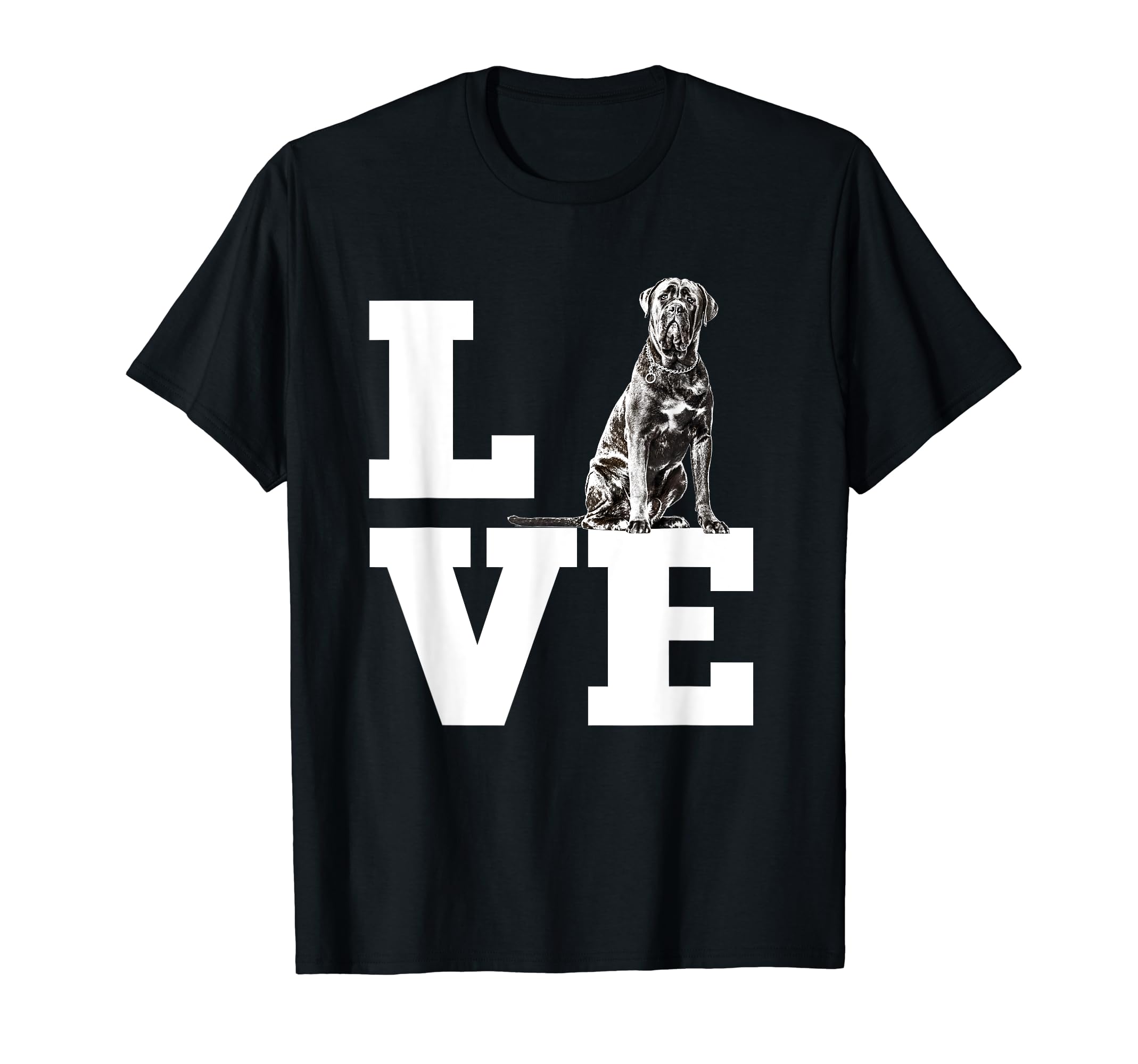 Love Cane Corso Dogs Italian Mastiff T-Shirt