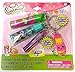 Peppa Pig On the Go Trio Lip Keychain Set: Swirl Lip Gloss, Lip Gloss Wand and Charm
