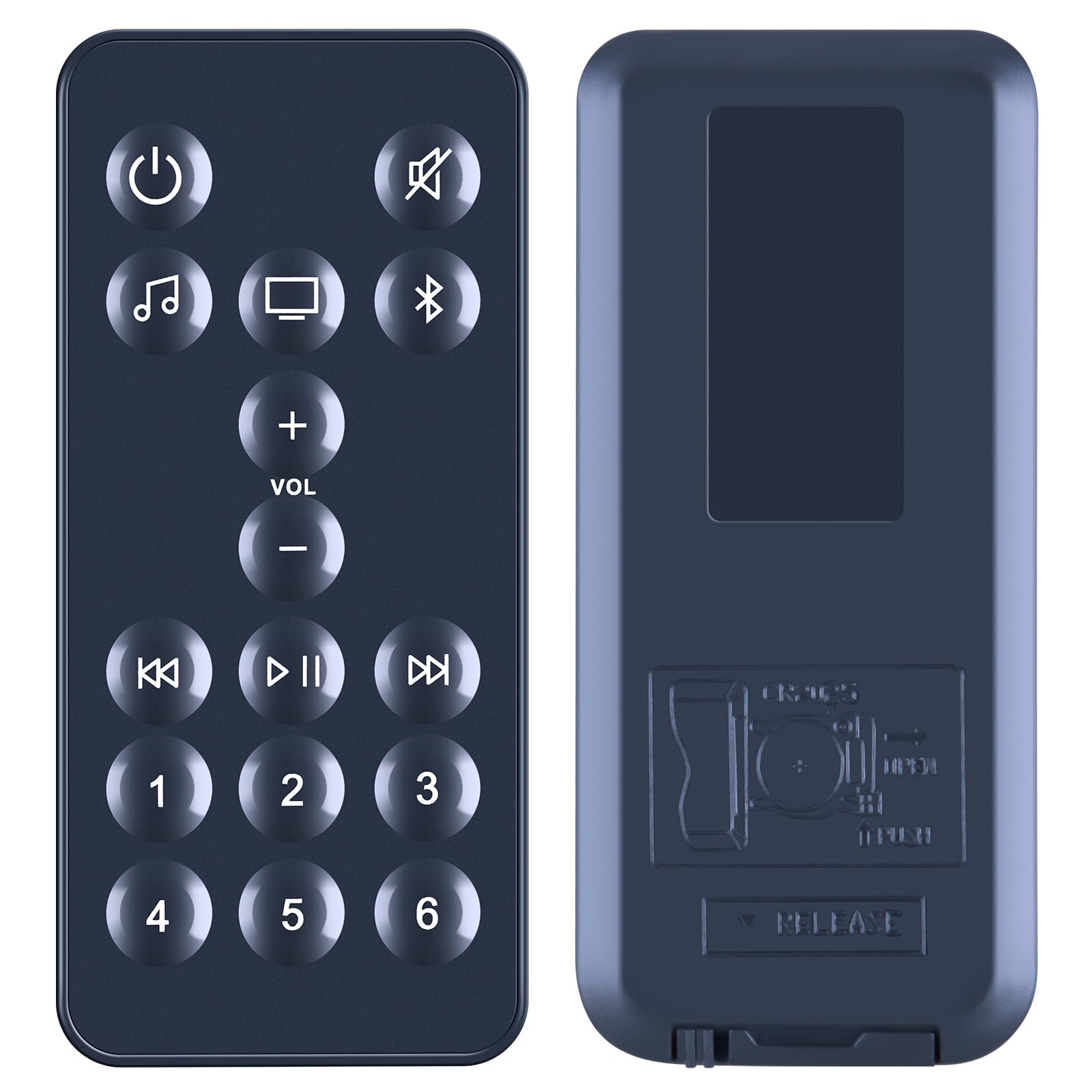 Replacement Remote Control for Bose Soundbar 900 600 500 (795373)