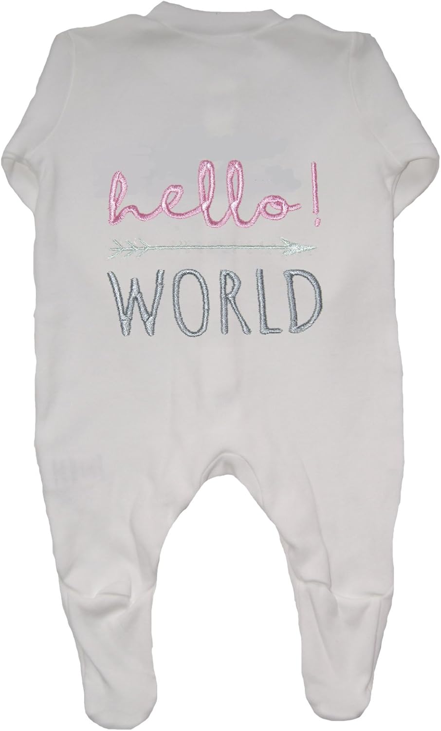 hello world sleepsuit
