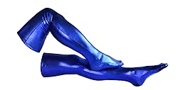 Seeksmile Unisex Shiny Metallic Spandex Skintight