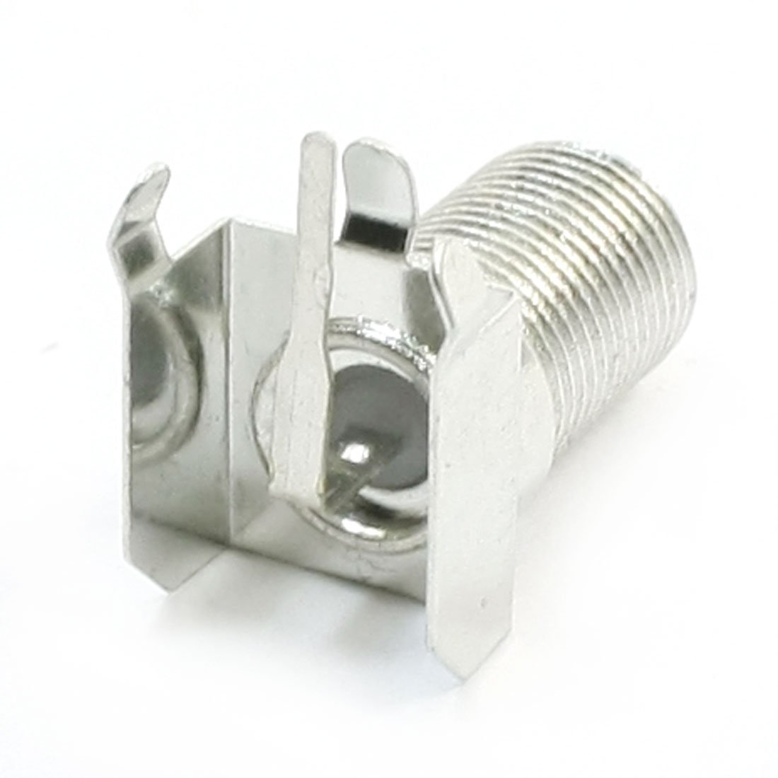 sourcing map Right Angle Pin PCB Mount F Type Female Jack RF Connector