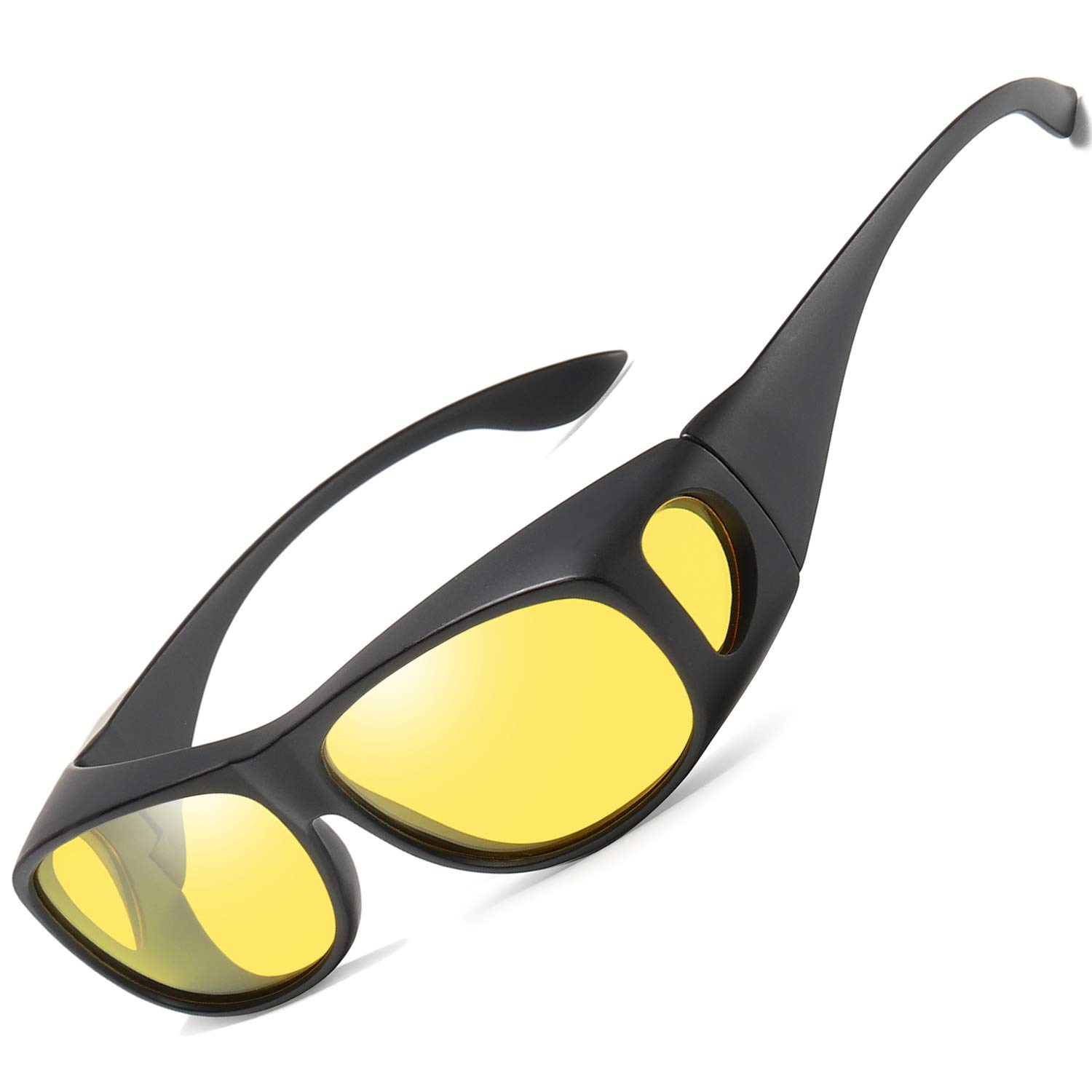 Night Vision Glasses for Driving Feirdio HD night driving glasses anti glare polarized mens women glasses