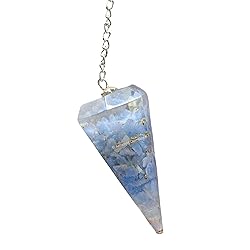 Angelite Orgone Pendulums for Divination and