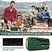 AZDeal Portable Emergency Solar Crank AM/FM/Radio with LED Flashlight Cell Phone Charger Green (DE-13)