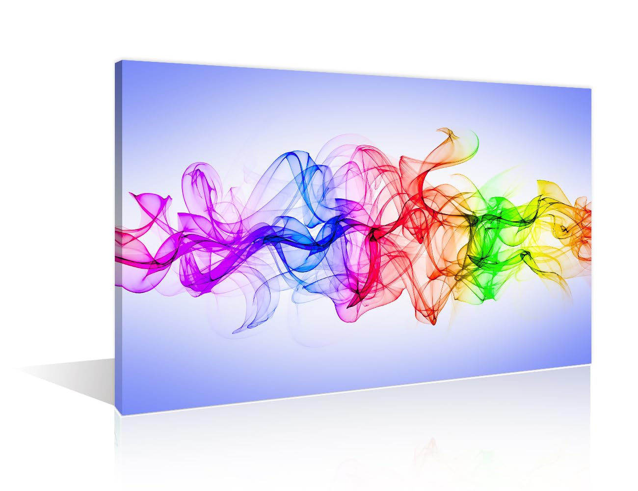 Purple Abstract Pictures Bedroom Wall Decor Fresh Look Color Framed Wall Art XX Canvas Paintings Home Decor Wall Print on Canvas Giclee Gallery-Wrapped Posters and Prints (16" Wx24 H)