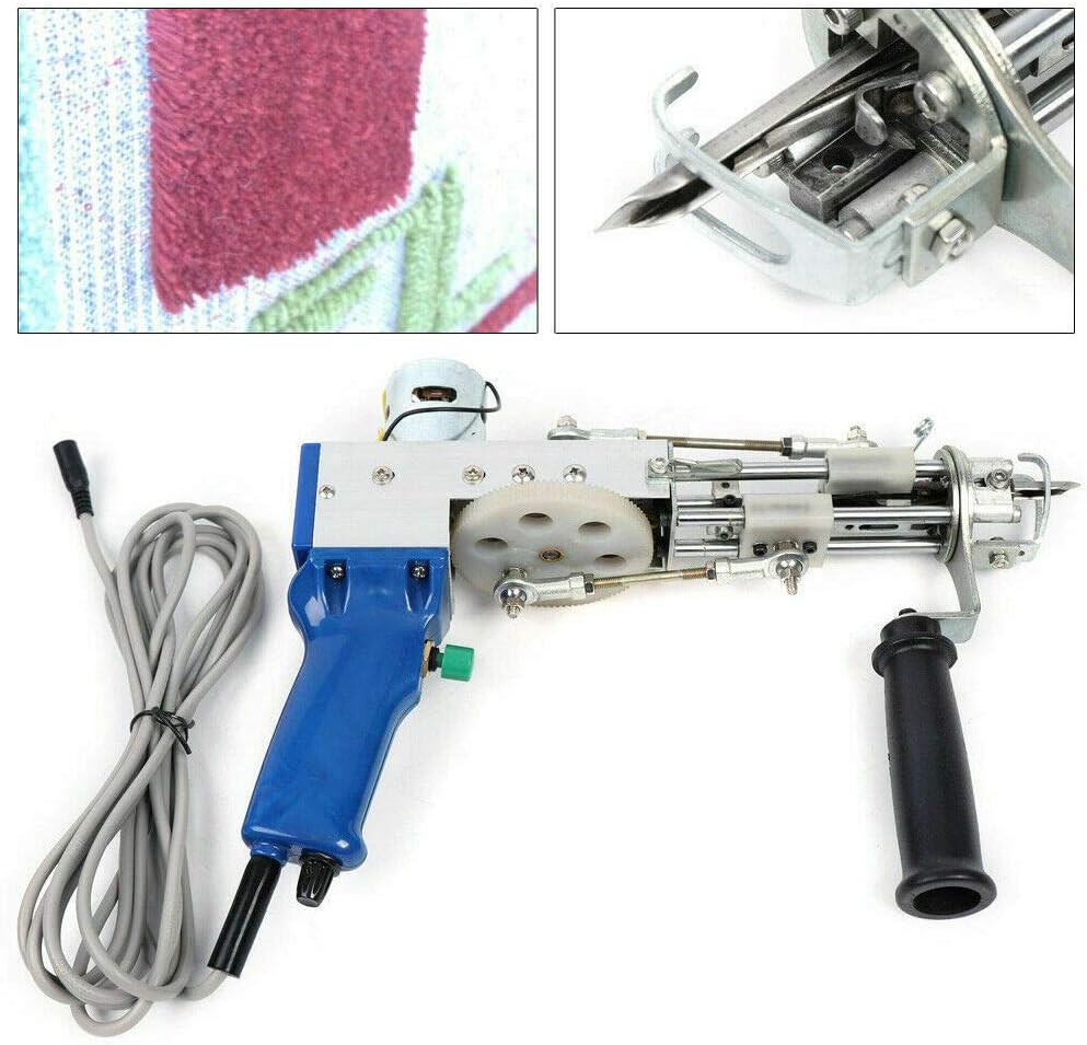 Amazon.com: CNCEST Punch Needle,Cut Pile Tufting Gun,Electric Punch