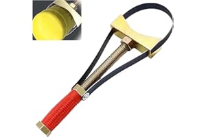 2025 New Adjustable Oil Filter Wrench, 3.5-6 Inch Heavy Duty 2-in-1 Oil Filter Removal Tool for Car, Truck, SUV, Excavator - 
