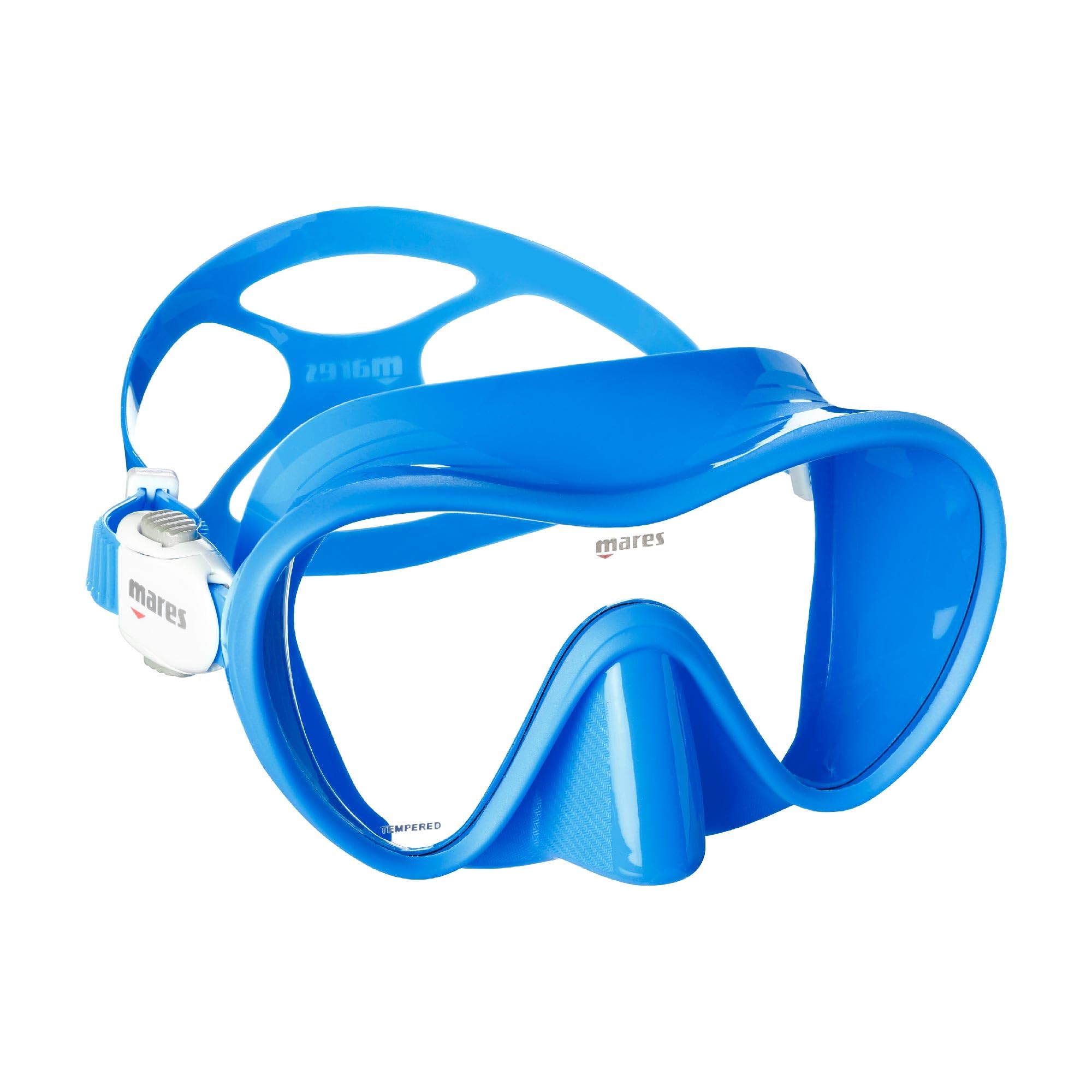 Mares Tropical Diving Mask, unisex_adult, Diving mask., 411246, Blue, standard size