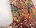 Unique Loom Jardin Collection Colorful, Vibrant, Abstract, Modern Area Rug, 6' 1