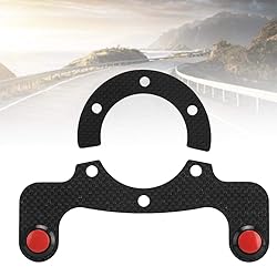 Steering Wheel Horn Button, Carbon Fiber External