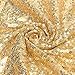 Gold Sparkly Fabric Glitter Table Overlays Sequin Fabric Tablecloth Fabric Backdrop Curtain Sparkle Sequin Linens