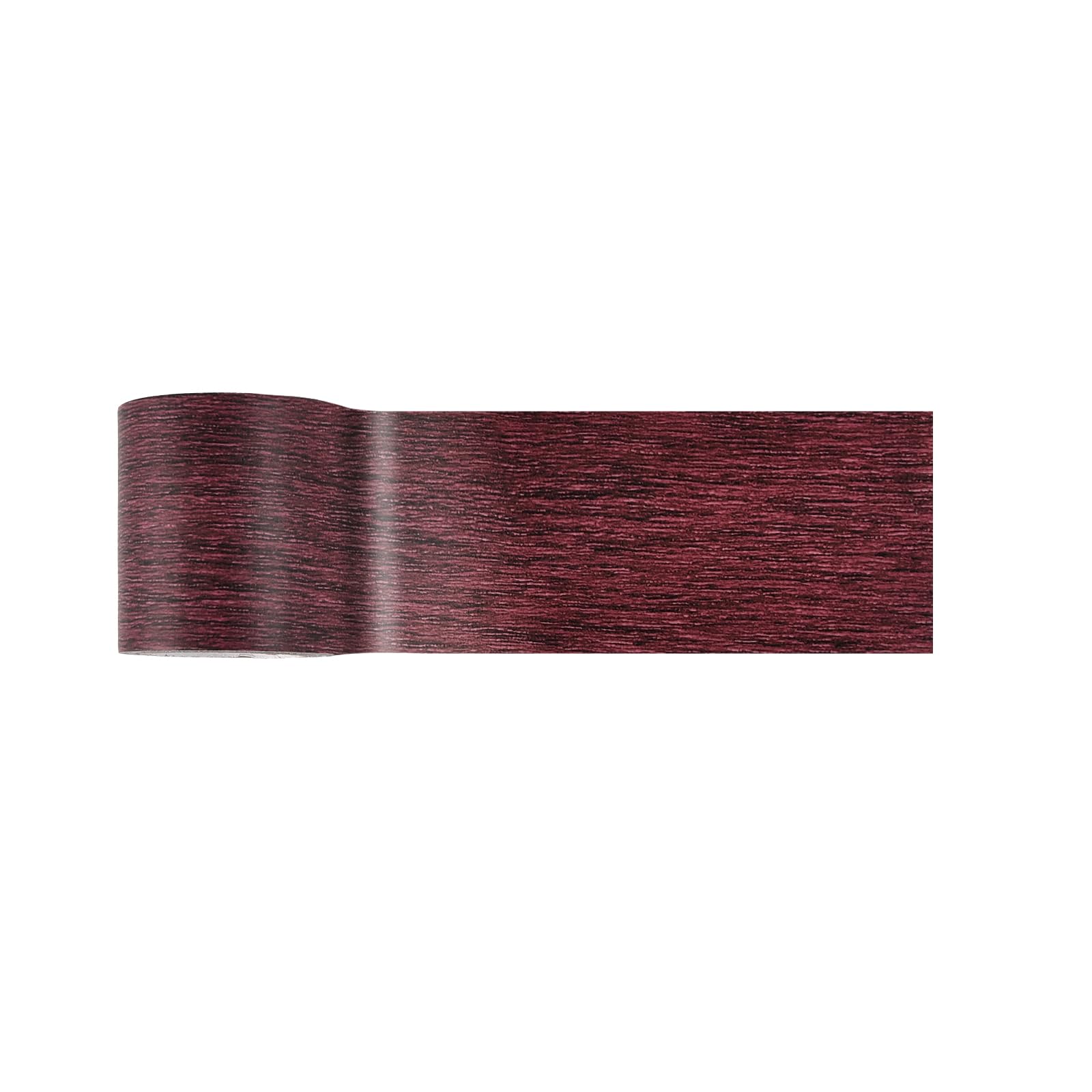 TopHomer Woodgrain Patterned Duct Tape Wood Effect Repair Adhensive Duct Tape for Laminate Floor Scratch Repair(Wine Red)