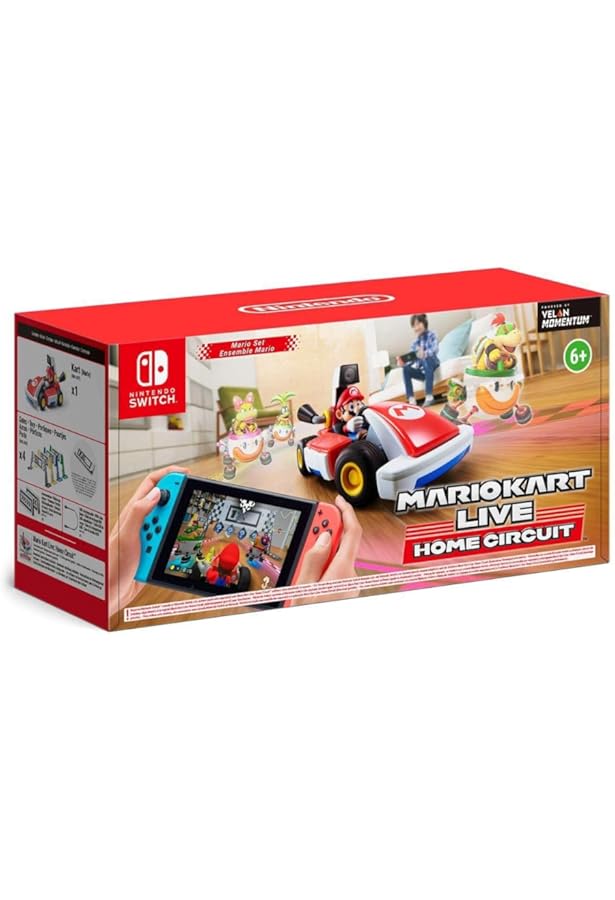 Nintendo Switch Nintendo Mario Kart Live: Home Circuit Amazon.com: Mario Kart Live: Home Circuit -Mario Set