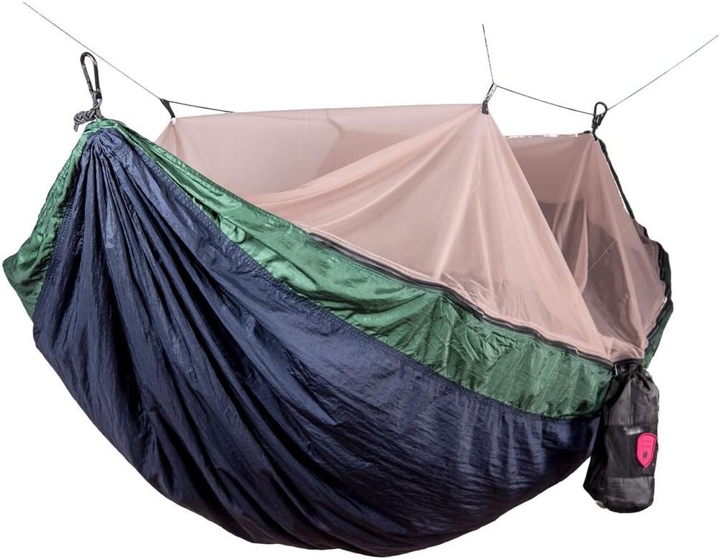 Grand Trunk Skeeter Beeter Pro Mosquito Hammock: Portable Bug Prevention Hammock with Carabiners and Hanging Kit - Perfect for Outdoor Adventures, Backpacking, and Camping Trips