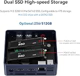 Beelink MINI S12 Mini PC 12th Gen Alder Lake N95 8GB RAM 256GB SSD 4K view 6