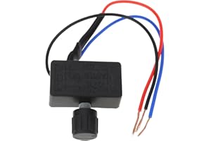OTOTEC Switch Variable Speed Controller 12V 25W for Light Dimming Water Pump Adjustment Fan Speed