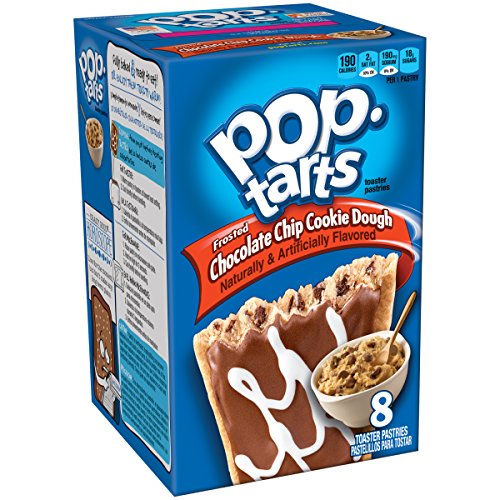 Pop-tarts kellogg s chocolate chip cookie dough, 14.1 ounce