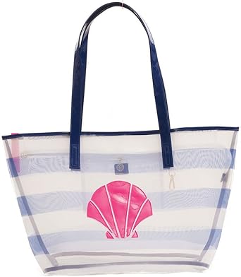 shell beach bag