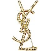 Vintage Twisted Gold Tone Brooch, Minimalist Luxury Lapel Pin for Suits & Jackets,Fashionable and eye-catching accessories