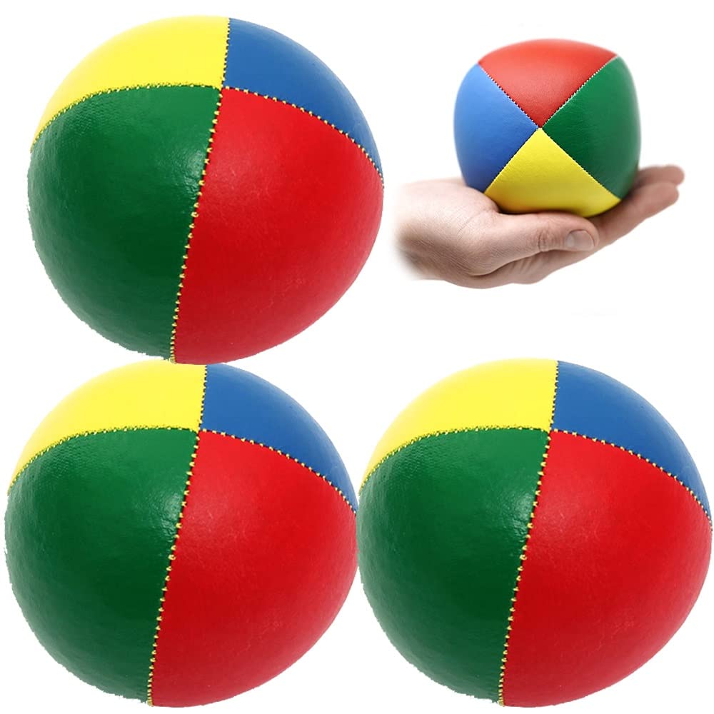 3 x Cascade Jumbo 500g Juggling Balls - Overweight Huge Juggling Ball Set With Cascade Bag
