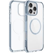 Amazon.com: Clear Protective Case for iPhone 16 Pro max