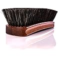 VALENTINO GAREMI Shoe Brush | Luxury Shining Polishing & Buffing Brush - Large 8 Inch | Genuine Horse Hair | Made in Germany