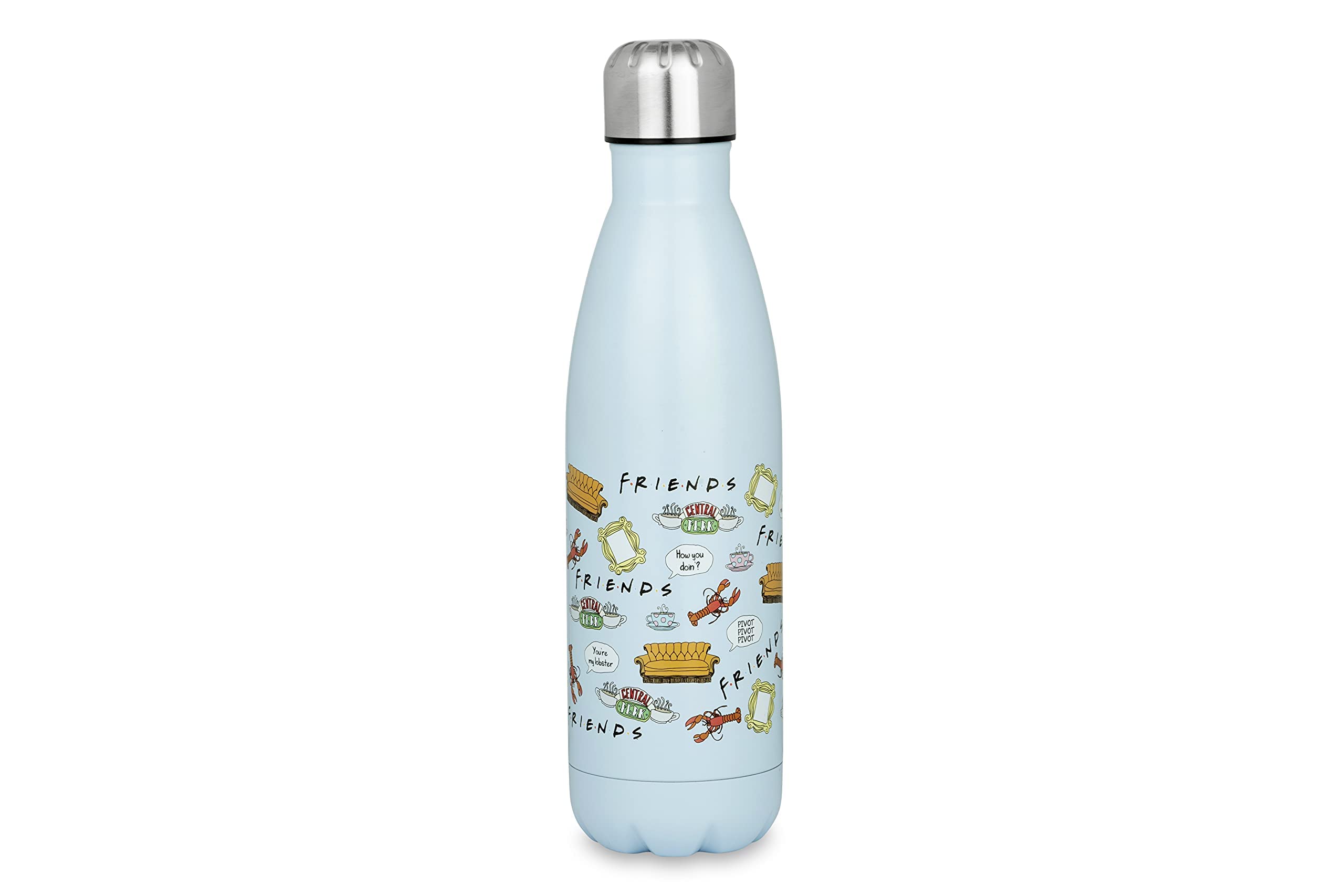 Friends TV Show Stainless Steel Drinks Water Bottle