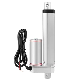 Linear Actuator,linearantrieb linearmotor Hub Hochleistungs 750N?linearmotor DC12V 100mm 4 Zoll,Elektromotor DIY mit 2 Halter
