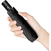 Trenovo Automatic Travel Mini Umbrella, Compact Folding Small Pocket Umbrellas for Purse Wallet, UV Sun Rain Protection, Lightweight Portable Design Fits in Backpack for Women Men Kids