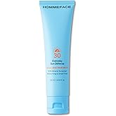 HOMMEFACE Everyday Sun Defense Broad Spectrum SPF 30 - Daily Mineral Face Moisturizer, Facial Sunscreen Lotion, Reef-Safe, Non-Greasy, 2.02 Fl. Oz.