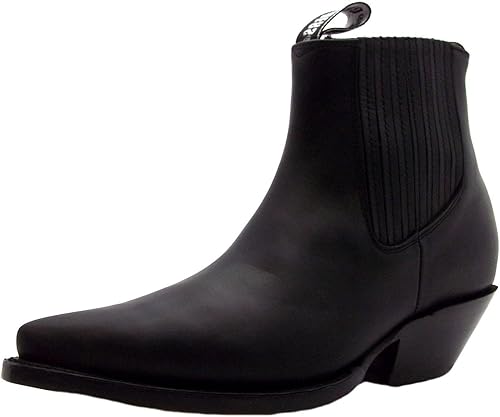 mens cowboy ankle boots uk