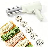 Idiyappam Maker Indian Electric Pasta Maker, Cordless Automatic Pasta Machine with 6 Interchangeable Discs for Homemade Noodles and Spaghetti
