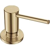 KRAUS Kitchen Soap and Lotion Dispenser in Spot-Free Brushed Brass, KSD-43SFBB