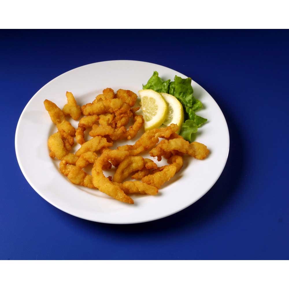 PreFried Breaded Natural Clam Strip, 4 Ounce 24 per case. Amazon