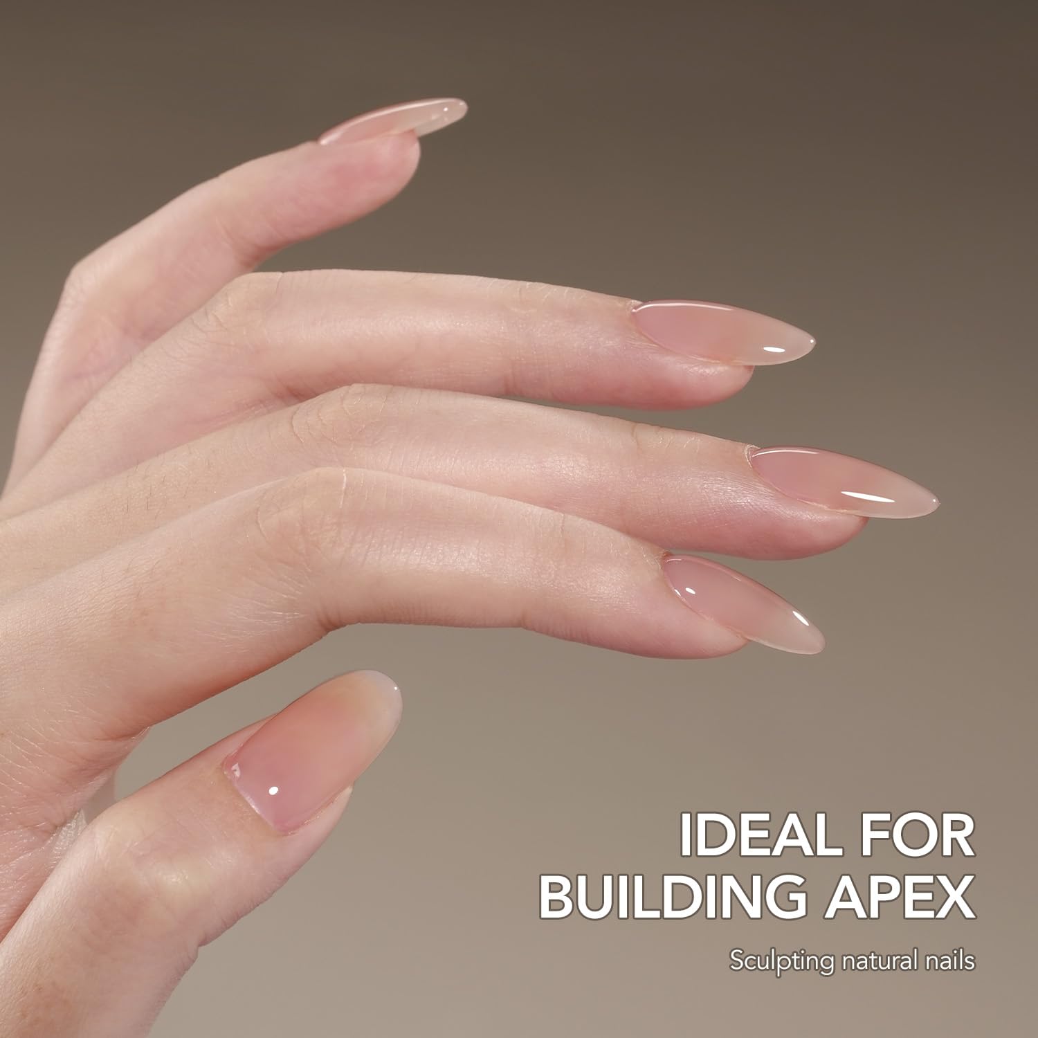 GAOY 30g Builder Base, Clear Nail Builder Gel, 2-in-1 Soak Off UV Gel for Nail Strengthening and Building, UV Light Cure - Image 4