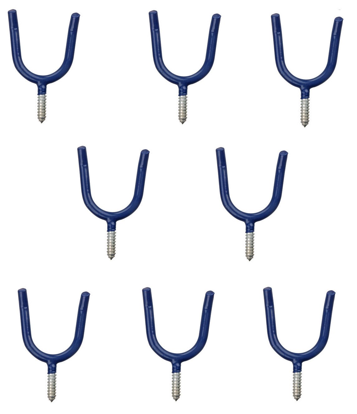 Heavy Duty Wall Mount Tool Hooks 8 Pack