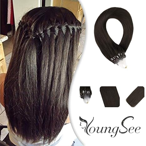 18 2 Youngsee 18 Micro Link Hair Extensions Remy Human Hair 50