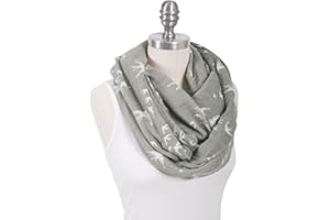 Bebe au Lait Premium Muslin Nursing Scarf, Lightweight and Breathable Cotton, One Size Fits All - Nightingale