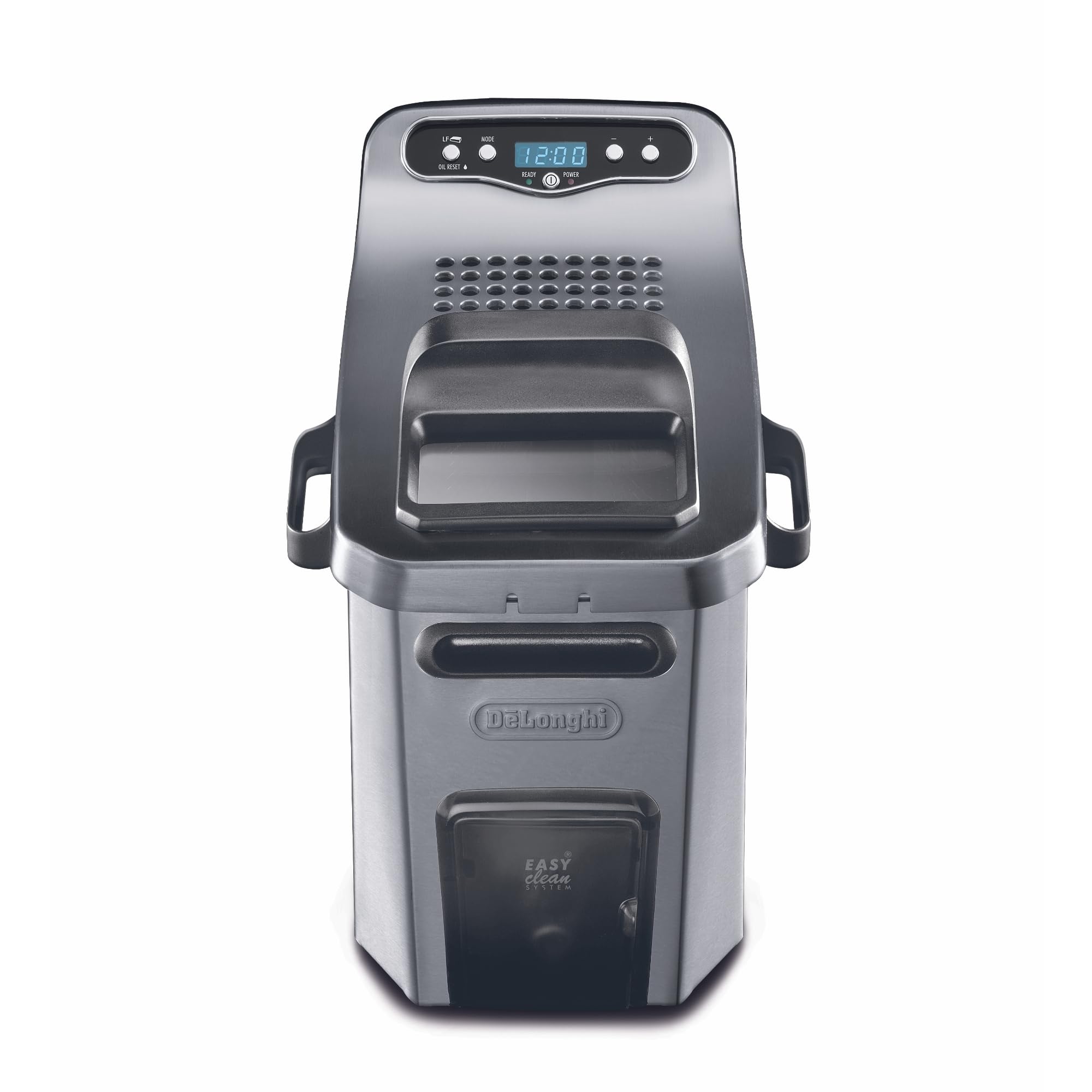Photo 1 of (parts) (missing frying basket) De’Longhi Livenza Deep Fryer with EasyClean System, Cool Zone, Adjustable Thermostat, Dishwasher-Safe Parts, Large Capacity, Easy Oil Draining, Stainless Steel