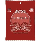 MARTIN Classical Guitar Strings (M260), 80/20 Bronze