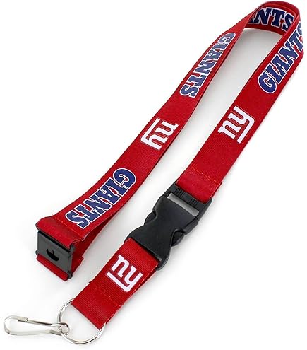 Amazon.com : NFL New York Giants Team Lanyard : Sports Fan Keychains :  Sports & Outdoors